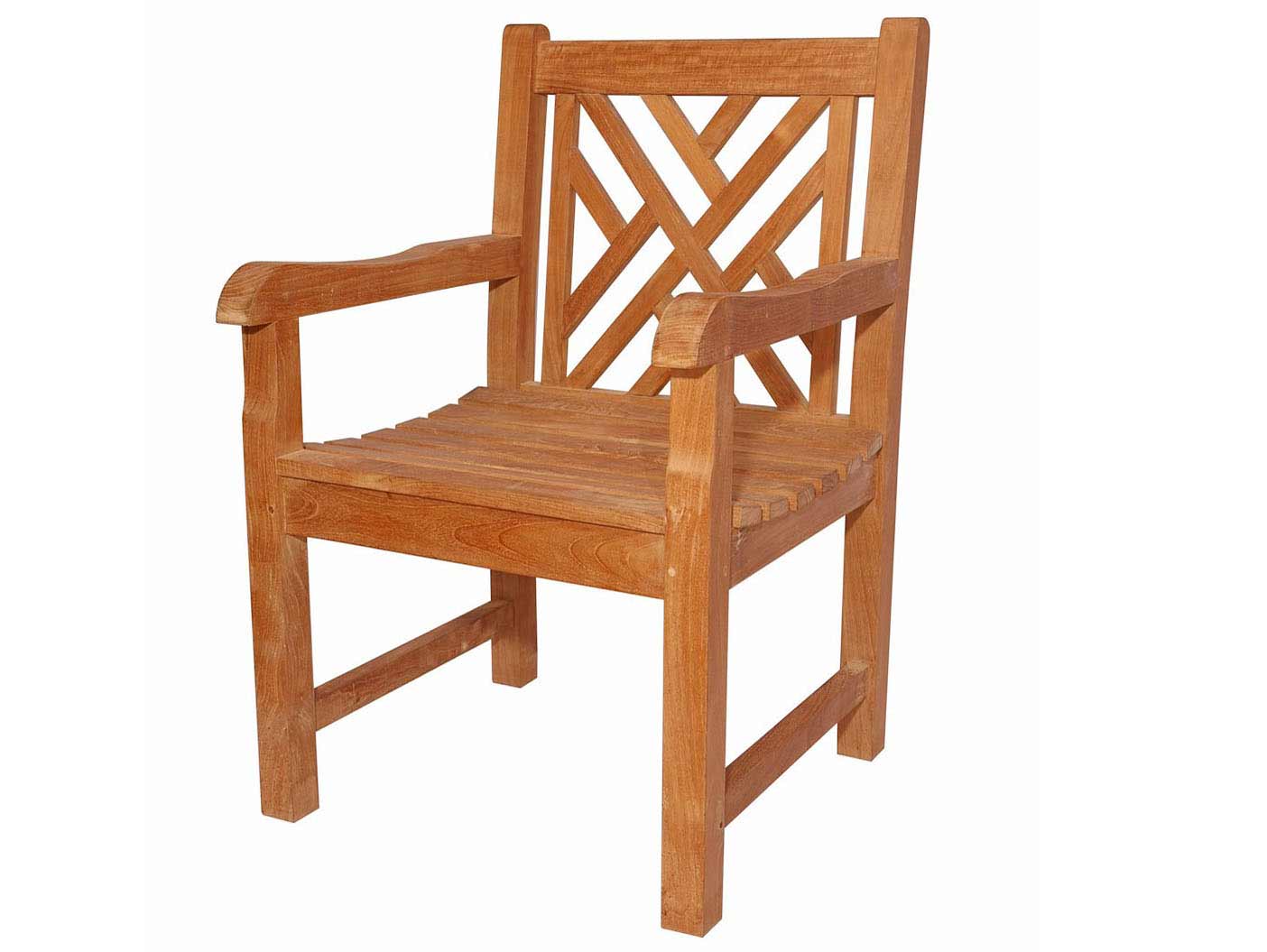 Teak Vilano Dining Arm Chair