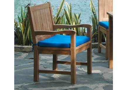 Teak Chester Dining Arm Chair