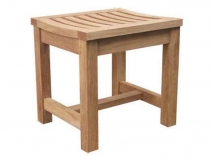 Teak Madison 24 inch Backless Chair
