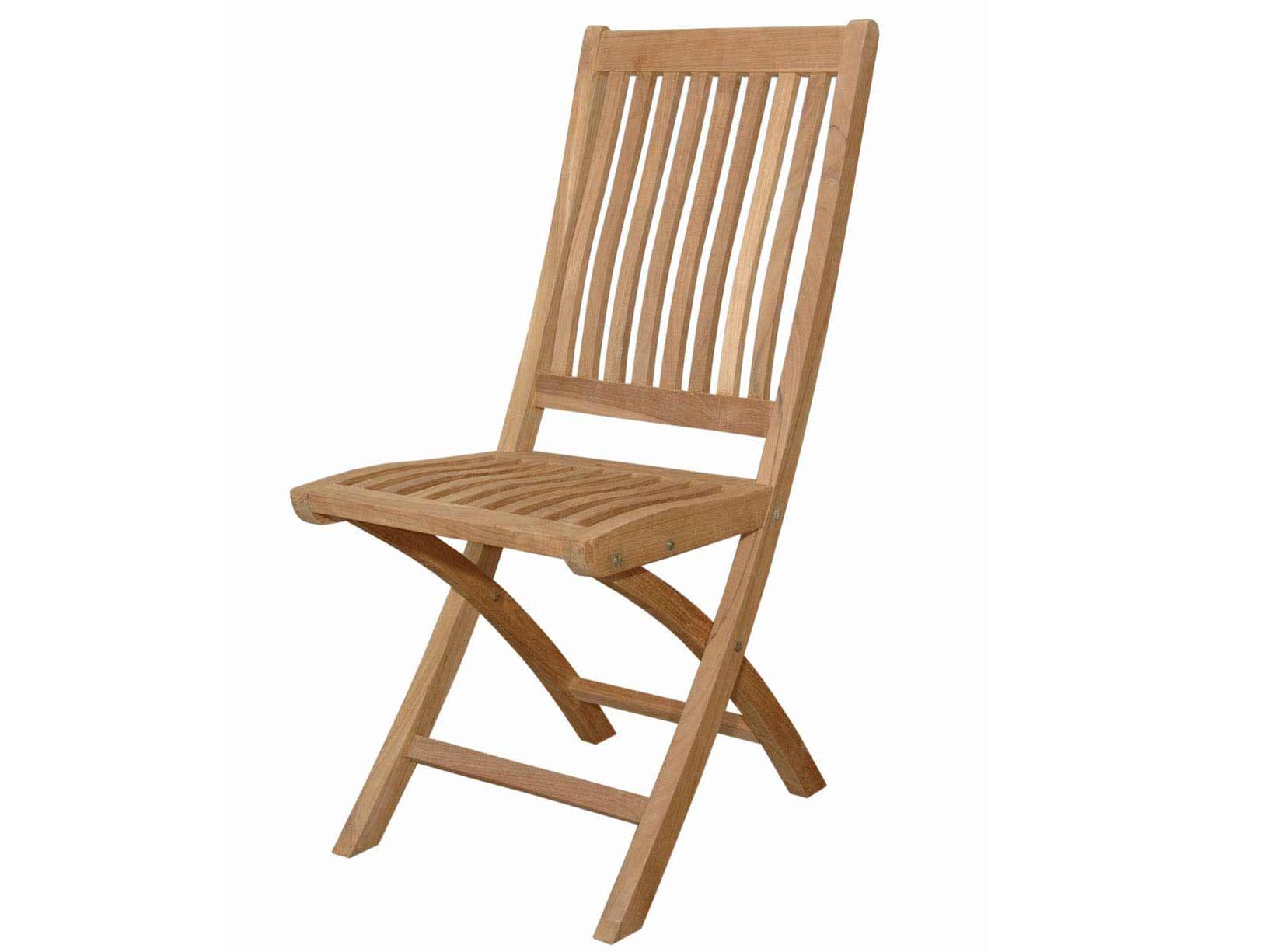 Teak Tropico Folding Side Chair (set Of 2)