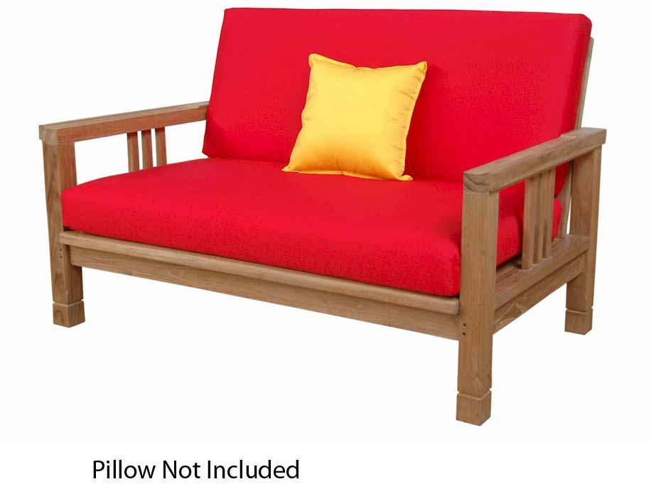 Teak South Bay Deep Seating Love Seat - ADNDS3012 - Home Enjoy an evening glass of wine with your loved one sku ADNDS3012