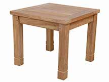 Teak South Bay Square Side Table