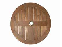 Teak 24 inch Lazy Susan
