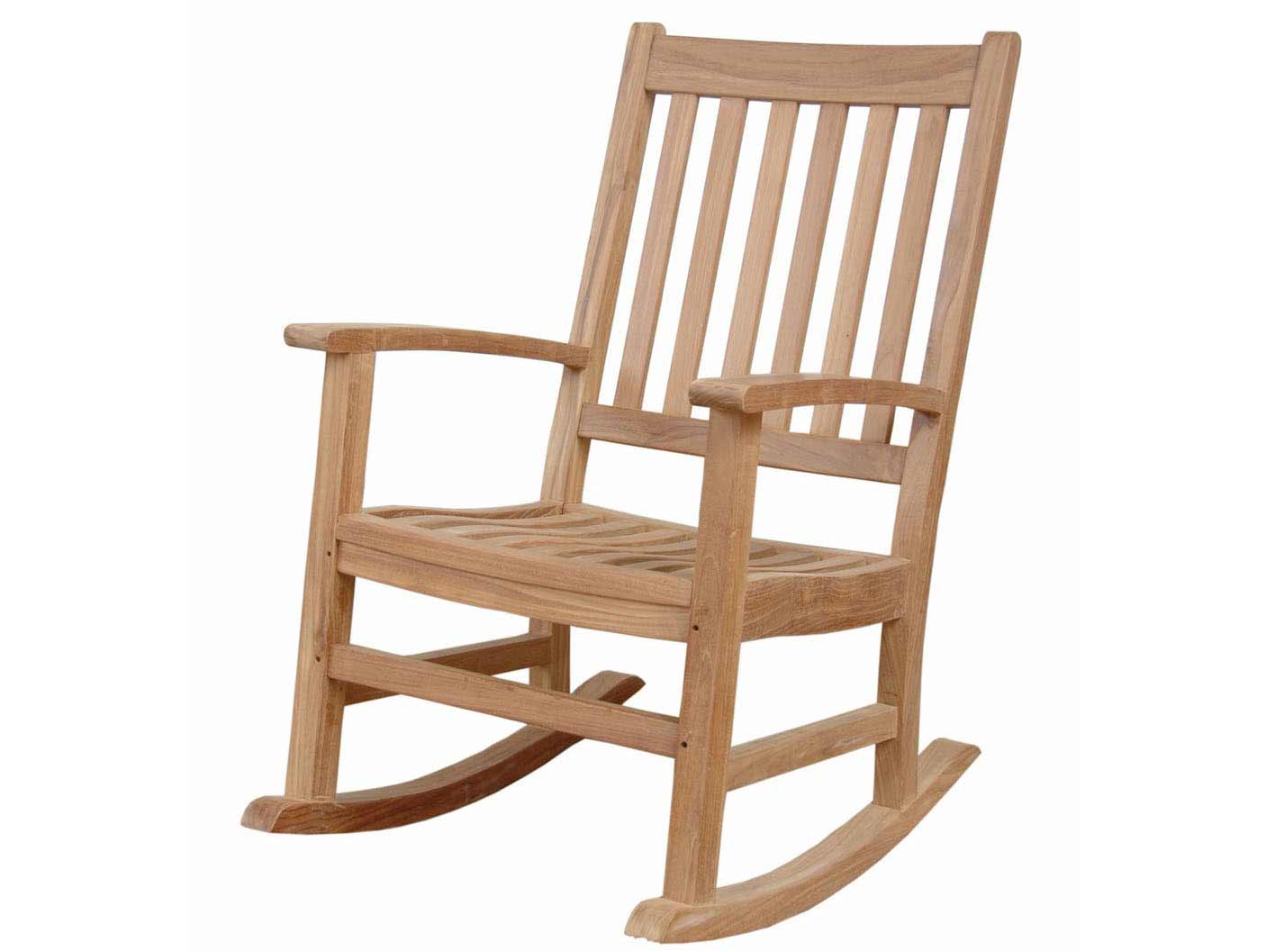 Teak Palm Beach Rocking Arm Chair