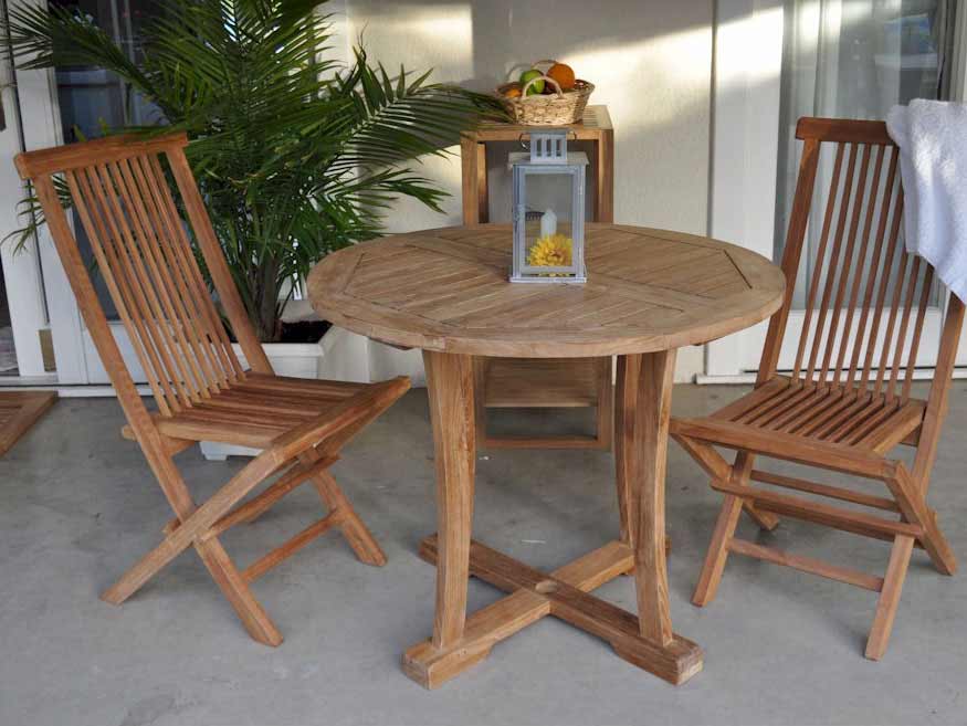 Teak Bristol Curved Dining Set