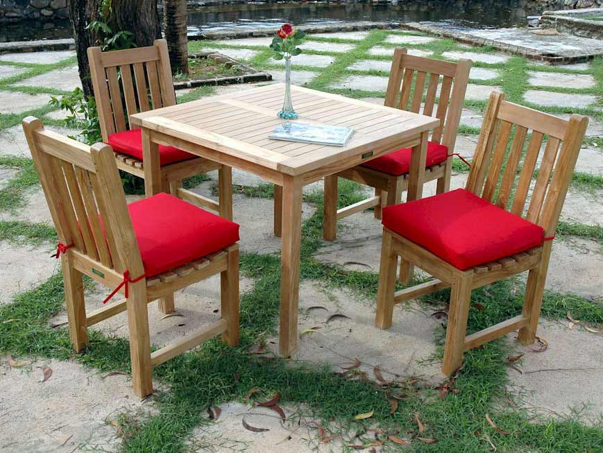 Teak Bahama Classic Bistro Dining Set