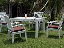 Hardwood Magnolia Dining Set