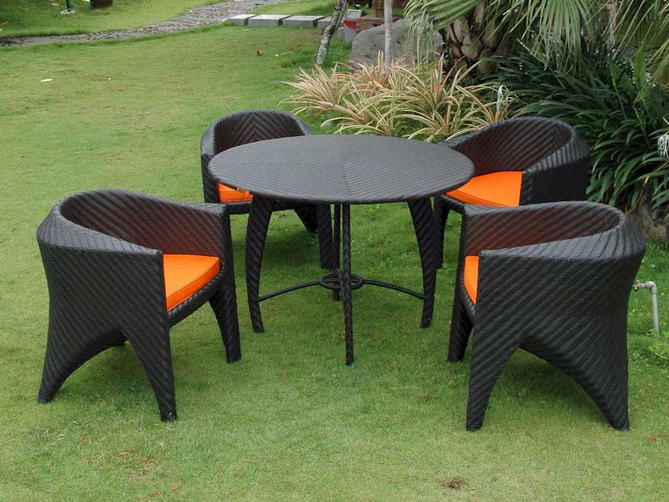 Rattan Outdoor Patio Montebello Conversation Set