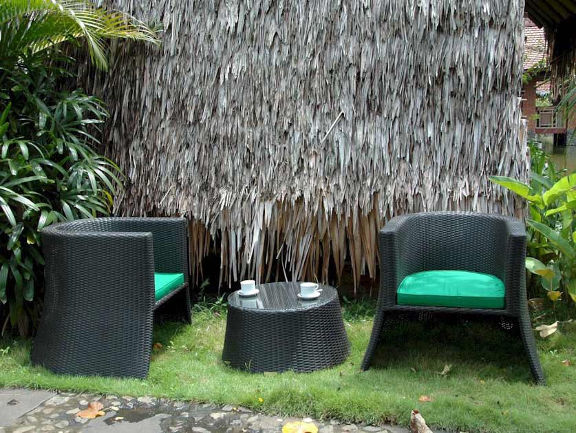 Rattan Outdoor Patio Milano Conversation Set