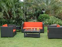 Rattan Outdoor Patio Coto de Casa Deep Seating Set