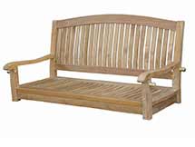 Teak 48 inch Del-Amo Round Swing Bench