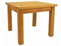 Teak 20 inch Bahama Square Mini Table