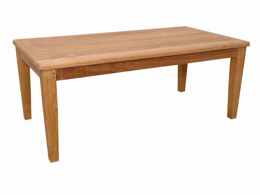 Teak Brianna Rectangular Coffee Table