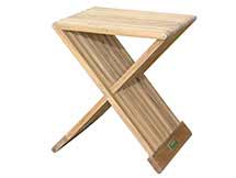 Teak 16 inch Marilla Side Folding Table
