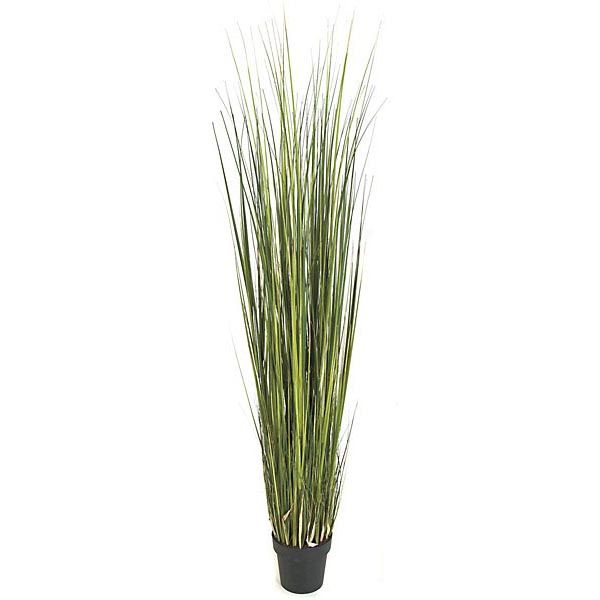 6 foot Fire Retardant PVC Onion Grass: Potted