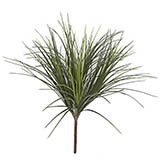 26 inch Artificial Outdoor Dark Green Onion Grass: Unpotted