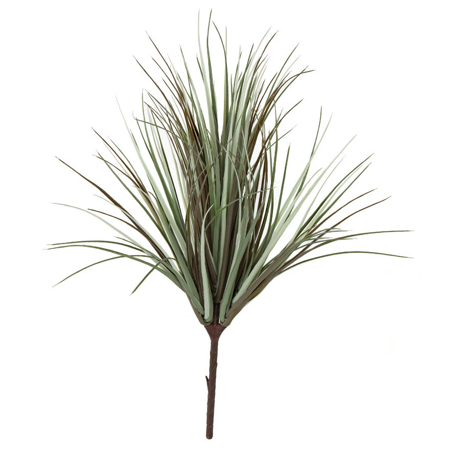 26 Inch Artificial Outdoor Light Green Onion Grass: Unpotted