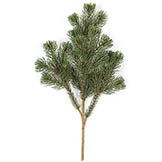 24 inch Outdoor Artificial Pine Spray (Set of 6)