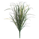 36 inch Artificial Outdoor Dark Green Onion Grass Bush: Unpotted