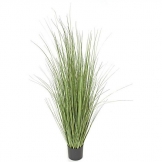 5 foot Fire Retardant PVC Onion Grass: Potted (Set of 2)