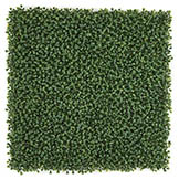 20x20 inch Tutone Artificial Outdoor Boxwood Mat: 1 inch High (Set of 2)