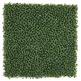 20x20 inch Tutone Artificial Outdoor Boxwood Mat: 1 inch High (Set of 2)