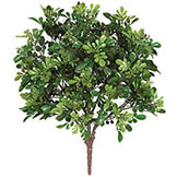 20H x 13W inch Outdoor Artificial Boxwood Bush: Unpotted