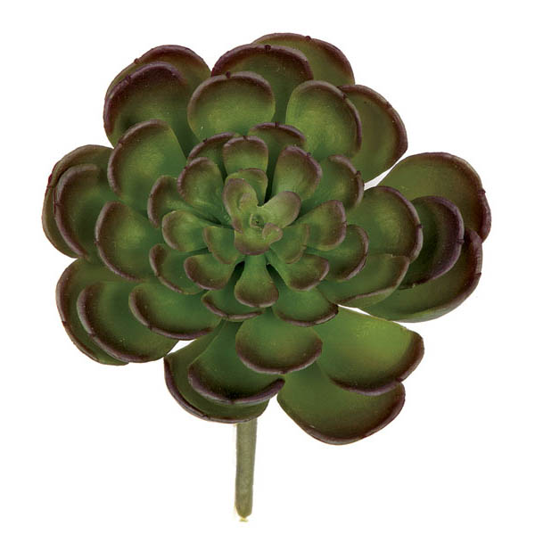 4 Inch Artificial Echeveria Pick