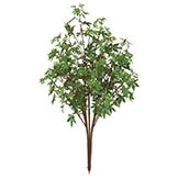 48 inch Outdoor Artificial Green Maple Bush