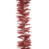 9 foot Outdoor Rust/Red Lace Leaf Garland