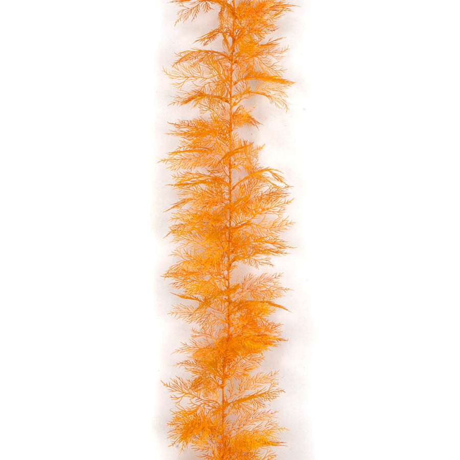 9 foot Outdoor Amber/Rust Italian Moss Garland (Set of 2)