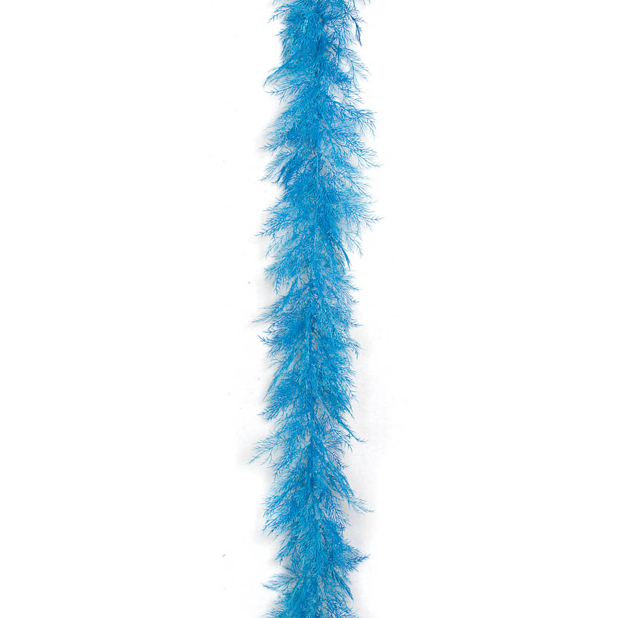 9 foot Outdoor Dark Blue/Light Blue Italian Moss Garland (Set of 2)