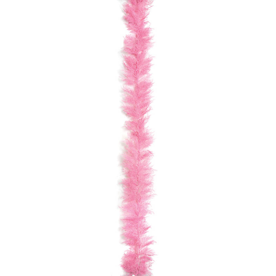 9 foot Outdoor Pink Italian Moss Garland (Set of 2)