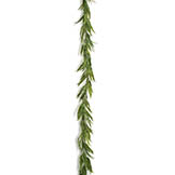 9 foot Artificial Outdoor Green Willow Garland (Set of 2)
