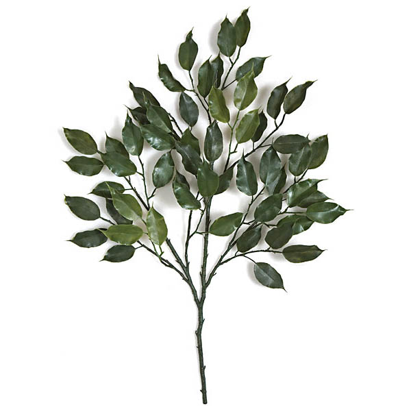 27.5 Inch Outdoor Artificial Ficus Branch (set Of 12) - Overstock