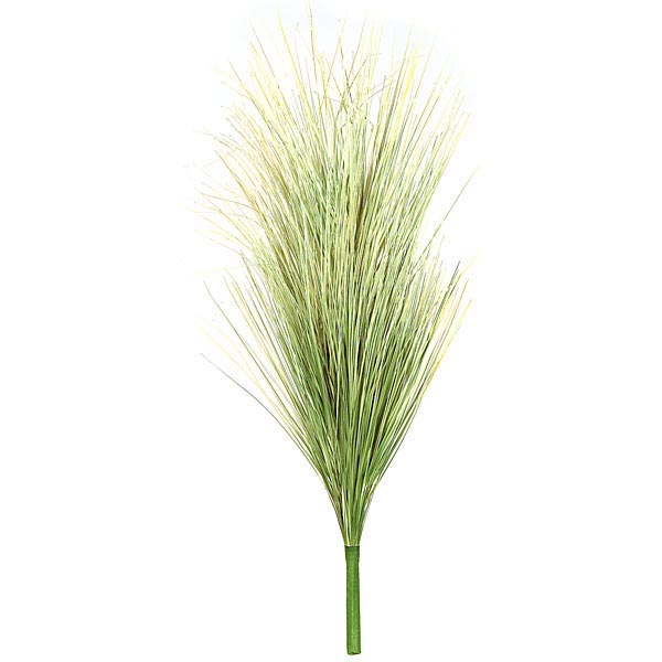 31 inch Green/Yellow Fire Retardant PVC Onion Grass Bush