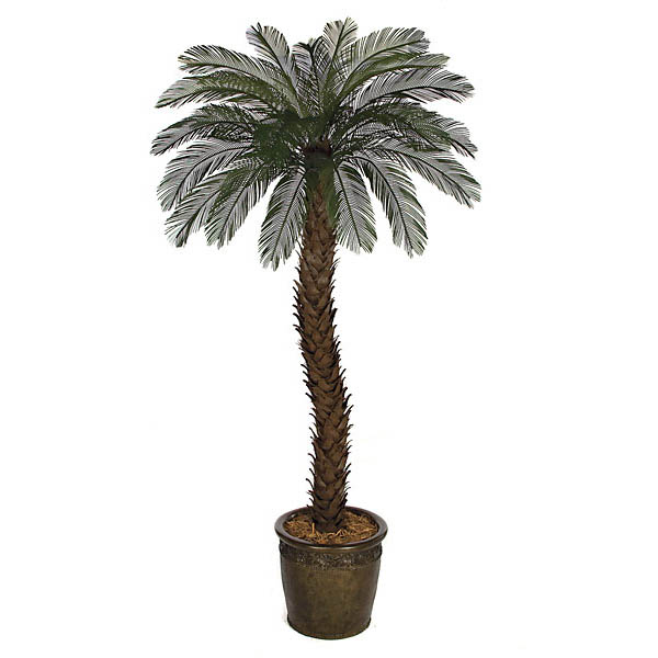 12 Foot Artificial Outdoor Cycas Palm With 36 Fronds