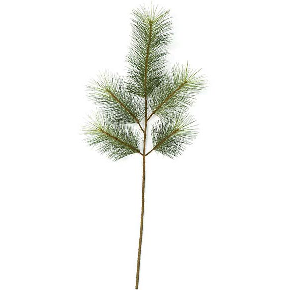 48 inch Fire Retardant PVC Sugar Pine Branch (Set of 6) - AGF6262 - Christmas Trees This 48 inch PVC Sugar Pine Branch brings winter c sku AGF6262