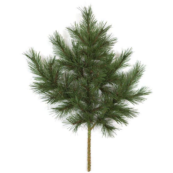 32 inch Fire Retardant PVC Scotch Pine Branch (Set of 12)