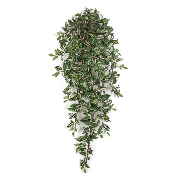 50 inch Artificial Wandering Jew Bush: Unpotted