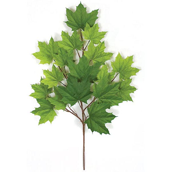 33 inch Fire Retardant Sugar Maple Branch (Set of 12) - AGF6179 - Christmas Trees The 33 inch Sugar Maple Branch is beautifully colo sku AGF6179