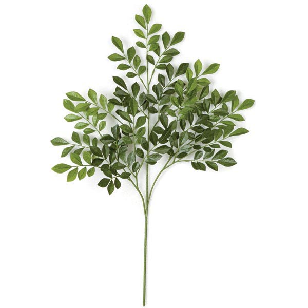 28 inch Fire Retardant Orange Jasmine Branch (Set of 12)