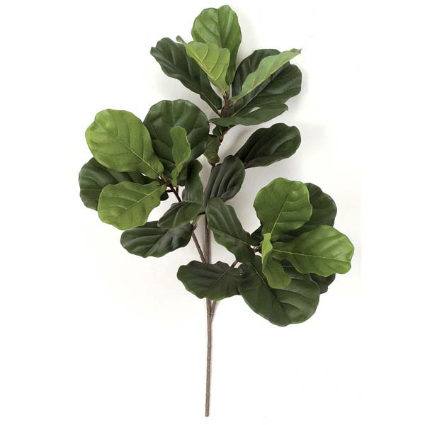 34 inch Fiddle Leaf Fig Spray (Set of 6)