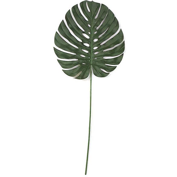 37 inch Fire Retardant Split Philodendron Leaf (Set of 24)