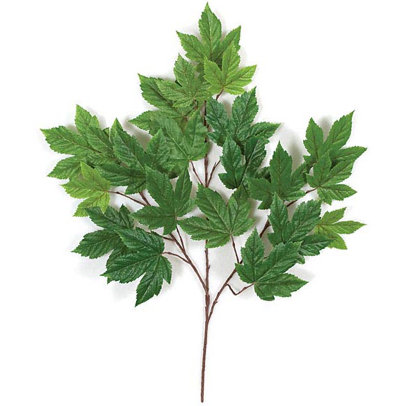 29 inch Green Fire Retardant Sycamore Branch (Set of 12)