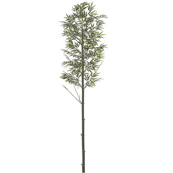 9 foot Fire Retardant Bamboo Palm Stalk with Natural Cane