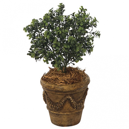 20 inch Artificial Outdoor Boxwood Bush: Unpotted