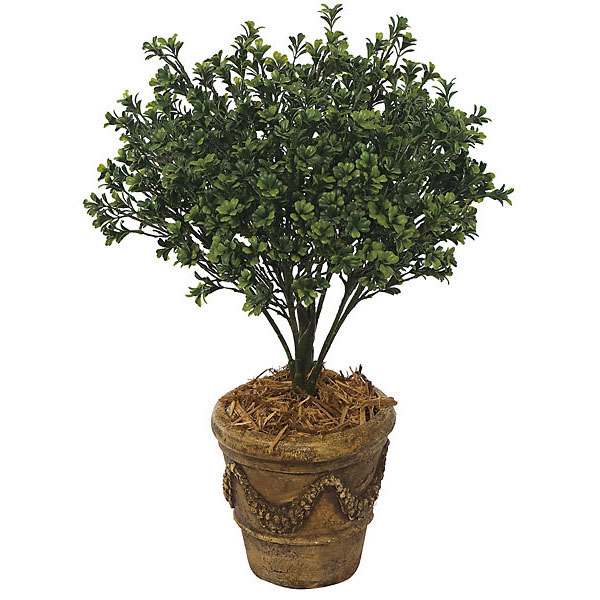 inch Artificial Outdoor Boxwood Bush