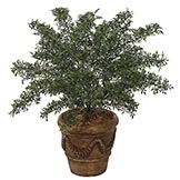 24 inch Artificial Outdoor Polycaise Bush