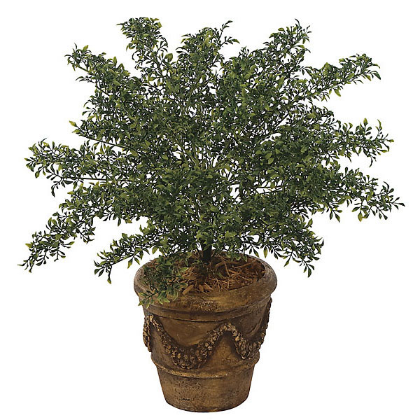 AGF1040 24 inch Artificial Outdoor Polycaise Bush sku AGF1040